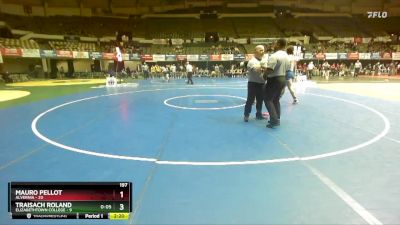 197 lbs Placement (16 Team) - Mauro Pellot, Alvernia vs Traisach Roland, Elizabethtown College