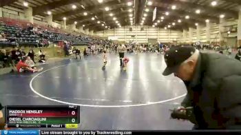 49 lbs Semis & Wb (16 Team) - Diesel Ciarciaglini, Gold Rush Wrestling vs Maddox Hensley, Idaho 1