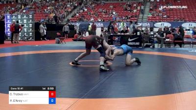 65 kg Cons 16 #1 - Cody Trybus, Navy- Marine Corps RTC vs Patrick D'Arcy, NJRTC