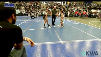 83 lbs Rr Rnd 1 - Ames Dore, Oklahoma Wrestling Academy vs Abel Vigil, Choctaw Ironman Youth Wrestling