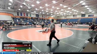 197 lbs Quarterfinal - Peyton Smith, Concordia University (WI) vs Jackson Punzel, Wheaton