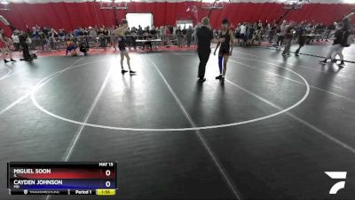 126 lbs Cons. Round 2 - Miguel Soon, IL vs Cayden Johnson, MO