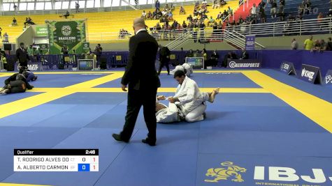 THIAGO RODRIGO ALVES DOS SANTOS vs ANTONIO ALBERTO CARMONA PEQUENO 2024 Brasileiro Jiu-Jitsu IBJJF