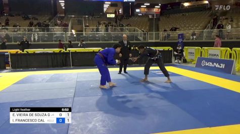 EDUARDO VIEIRA DE SOUZA GONÇALVE vs ISAIH FRANCESCO CALDERON 2024 Pan Jiu Jitsu IBJJF Championship