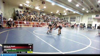 170 lbs Champ. Round 1 - Anthony Ortiz, Hemet vs Nicolas Pham, Westminster