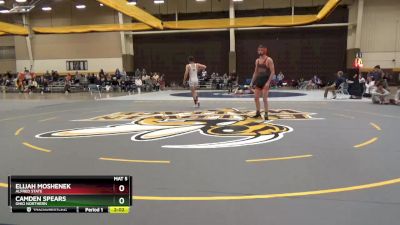 133 lbs Cons. Round 2 - Camden Spears, Ohio Northern vs Elijah Moshenek, Alfred State