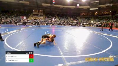 52 lbs Quarterfinal - Tuff Jump, Powerhouse Wrestling vs Taze Daniels, Chagolla Trained