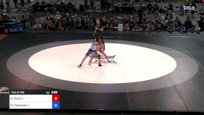 120 lbs Rnd Of 128 - Anthony Ruzic, Illinois vs Dakota Fenwick, Arkansas