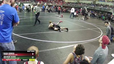 75 lbs Champ. Round 1 - Nash Griess, Aurora Wrestling Club vs George Hugo, West Point Wrestling Club