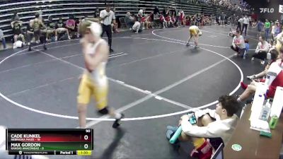 90 lbs Round 5 (6 Team) - Cade Kunkel, Nebraska Maize vs Max Gordon, Kansas Anacondas