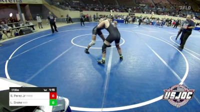 170 lbs 3rd Place - Sean Perez Jr, Firebird Elite vs Lubbock Drake, Warner Eagles Youth Wrestling