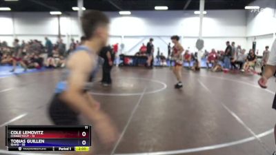 102 lbs Placement Matches (16 Team) - Cole Lemovitz, Connecticut vs Tobias Guillen, Idaho