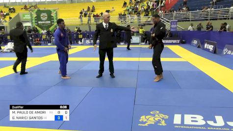 MARCOS PAULO DE AMORIM PINHEIRO vs GABRIEL NARICI SANTOS 2024 Brasileiro Jiu-Jitsu IBJJF