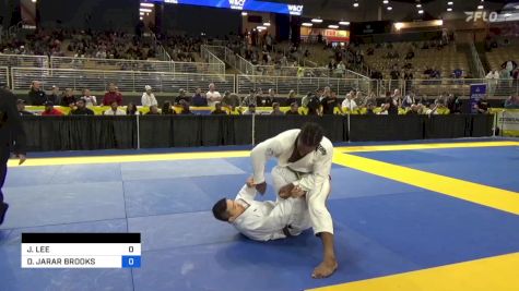 JAEWOONG LEE vs DOMINIQUE JARAR BROOKS 2024 Pan Jiu Jitsu IBJJF Championship