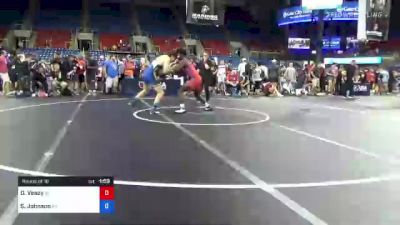 182 lbs Round Of 16 - De'Alcapon Veazy, Indiana vs Spencer Johnson, Alaska