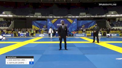 DANIEL SATHLER CAMPOS vs ISMAEL DOS SANTOS LIMA 2021 World Jiu-Jitsu IBJJF Championship