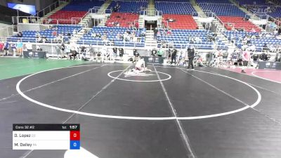 113 lbs Cons 32 #2 - Deven Lopez, Colorado vs Matthew Dailey, Pennsylvania