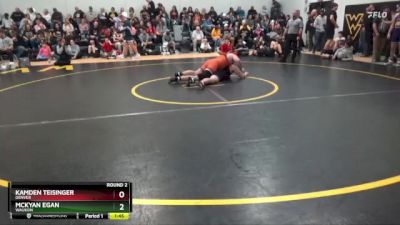 29 lbs Round 2 - McKyan Egan, Waukon vs Kamden Teisinger, Denver