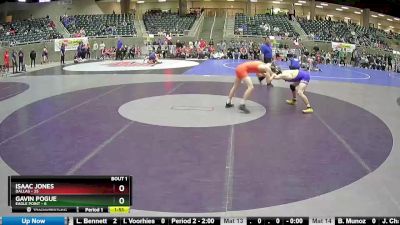 154 lbs Round 1 (4 Team) - Gavin Pogue, Eagle Point vs Isaac Jones, Dallas