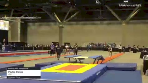 Payton Stokes - Double Mini Trampoline, NSB - 2021 USA Gymnastics Championships