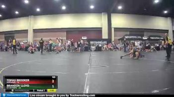 195 lbs Round 1 (4 Team) - Brandon Lloyd, Ky Extreme vs Tomas Brooker, Dogtown