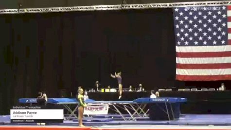 Addison Payne - Individual Trampoline, LA Power Tumble - 2021 USA Gymnastics Championships