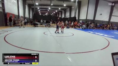 77 lbs Round 4 - Luke Stage, Toro World Club vs Weston Young, Elma Wrestling Club