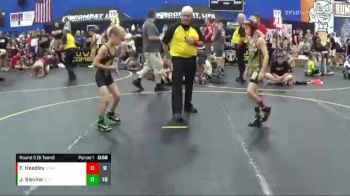 60 lbs Round 5 (6 Team) - Fletcher Headley, Steel Valley vs Jace Blevins, Team Gotcha