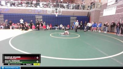 54 lbs Round 3 - Shaylie Wilkins, Weiser Wrestling vs Dalyn Morgan, Legacy Wrestling Academy