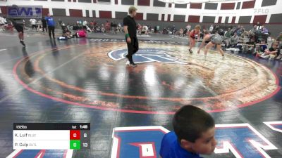 132 lbs Semifinal - Kameron Luif, ISI Wrestling Blue vs Parker Culp, Outlaws HS1