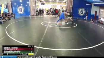 138 lbs Round 4 (8 Team) - Jedidiah Brown, Free-Buch-Creek #1 vs Roman Maldonado, Heritage Wrestling Club