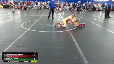 84 lbs Finals (2 Team) - Preston Dorn, Phoenix WC vs Larkin Hendershot, WV Wild