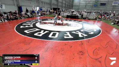 138 lbs Placement Matches (8 Team) - Jackson Tucker, Missouri Red vs Layronz Fraser, California