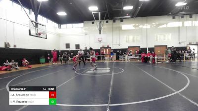 113 lbs Consi Of 8 #1 - Armen Arakelian, Conard vs Victor Rozario, Manchester