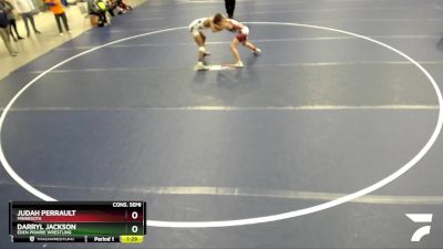 97 lbs Cons. Semi - Judah Perrault, Minnesota vs Darryl Jackson, Eden Prairie Wrestling