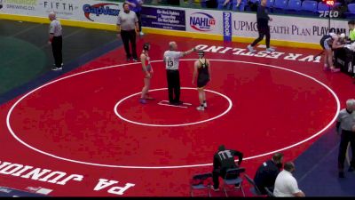 150 lbs Consi Of 8 #2 - Maddison Miller, Wayne Highlands vs Mary McDonald, Mt Lebanon