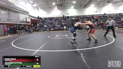 220 lbs Semifinal - Hans Miles, River View vs Granger Sutton, Tonasket