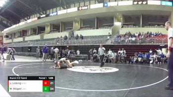 160 lbs Round 3 (3 Team) - Jacob Licking, Norfolk vs Mason Miigerl, Lincoln East