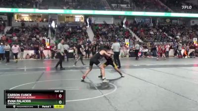 105 lbs Cons. Round 2 - Carson Cusick, SlyFox Wrestling Academy vs Evan Palacios, Garden City