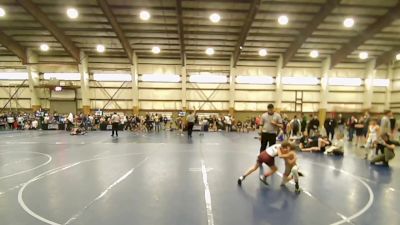 70 lbs Semifinal - Jett Rogers, Southern Utah Elite vs Kasen Adams, Morgan Wrestling Club