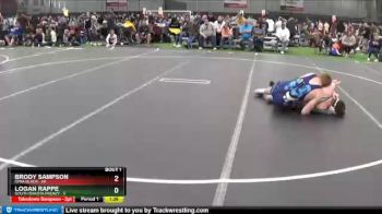 182 lbs Round 1 (4 Team) - Brody Sampson, Iowa Black vs Logan Rappe, South Dakota Frenzy