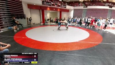 285 lbs Round 1 - Blake Stephenson, Putnam City Freestyle Wrestling Club vs Isaiah Fragua, Oklahoma