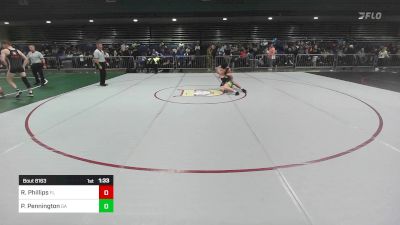 138 lbs Consi Of 64 #1 - Ryan Phillips, FL vs Pierce Pennington, GA