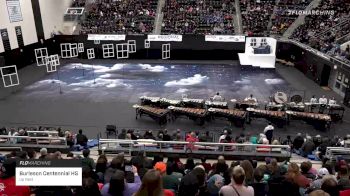 Burleson Centennial HS at 2020 WGI Perc/Winds Dallas Regional