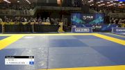 ISRAEL REYES vs ADRIANO FERREIRA DE ARAUJO E SIL 2024 Pan Jiu Jitsu IBJJF Championship