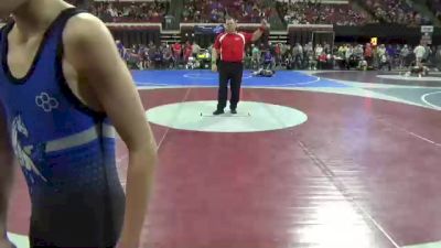 82 lbs Cons. Round 3 - Leyton Olsen, Corvallis Wrestling Club vs Barron Sims, Malta