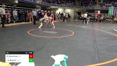 90 lbs Round Of 16 - Braden Boardman, Shippensburg vs Quinn Bagnell, Council Rock South