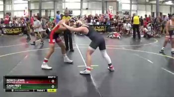 112 lbs Round 2 (6 Team) - Cash Frey, Steel Valley vs Rosco Lewis, Backyard Brawlers