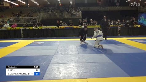 JONATHAN LE vs JOSE JAIME SANCHEZ BAERGA 2024 Pan Jiu Jitsu IBJJF Championship