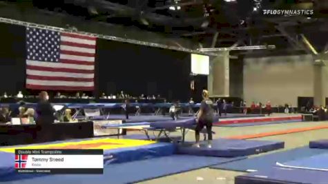 Tommy Sneed - Double Mini Trampoline, Kiaga - 2021 USA Gymnastics Championships